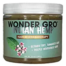 Wonder Gro Indian Hemp Hair & Scalp Therapy 12oz